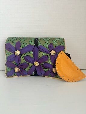 Goody Goody California Vintage Floral Jewelry Roll Organizer